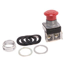 800T-FX2A1 - Allen-Bradley 30mm Push-Pull Push Button, Black Mushroom Head, 2-Position Maintained - Essential Electric Supply