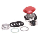 800T-FXJ6D4 - Allen-Bradley 30mm Jumbo Mushroom Push-Pull Pushbutton, 1 NC Contact, Red - Essential Electric Supply