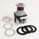 800T-FXQ24RA1 Allen-Bradley 30mm Mushroom Head Push-Pull Pushbutton 24V AC/DC 1NO/1NC Type 4/13 - Essential Electric Supply