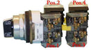 800T-J2 Allen-Bradley Selector Switch Electrical 3-Position 30mm NEMA 4/13 - Essential Electric Supply