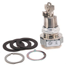800T-J44 - Allen-Bradley 30.5mm 3 Position Selector Switch, Maintained, Cylinder Lock, NEMA 4/13 - Essential Electric Supply