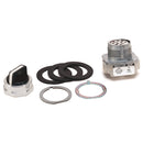 800T-J91A - Allen-Bradley 3-Position 30.5mm Selector Switch, White Knob, Spring Return, NEMA 4/13, 10A AC, 2.5A DC - Essential Electric Supply