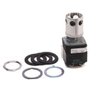 800T-PA16 - Allen-Bradley 30mm Momentary Push Button, 120V AC, 1 NO 1 NC Contacts, Extended Head with Guard - Essential Electric Supply