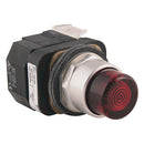 800T-PB16B - Allen-Bradley 30mm Momentary Push Button, Incandescent Lamp, 120VAC, 1NO 1NC Contacts - Essential Electric Supply