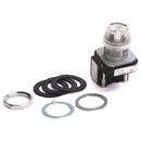 800T-QH2W - Allen-Bradley 30mm LED Pilot Light, 12-130V AC/DC, White, Type 4/13, Metal Operator - Essential Electric Supply
