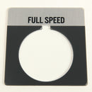 800TX509 - Allen-Bradley 800T Legend Plate Standard Full Speed Motor Control Accessory - Essential Electric Supply