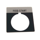800T-X562 - Allen-Bradley 30 mm Push Button Legend Plate, Gray, Cycle Start - Essential Electric Supply