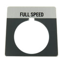 800TX509 - Allen-Bradley 800T Legend Plate Standard Full Speed Motor Control Accessory - Essential Electric Supply