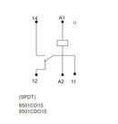 8501CO15V04 - Square D 30A 277VAC SPDT Motor Control Power Relay - Essential Electric Supply