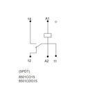 8501CO15V24 - Square D 600VAC 5A Type C Power Relay for Motor Control - Essential Electric Supply