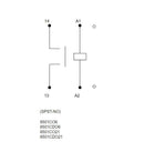8501CO6V04 - Square D 277 VAC 30A 1-Pole SPST 1NO Panel Mount AC Operated Power Relay Type C - Essential Electric Supply