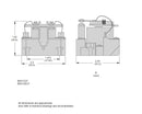 8501CO7V24 - Square D 240 VAC 30A 2-Pole DPST Power Relay Panel Mount - Essential Electric Supply
