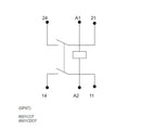 8501CO7V24 - Square D 240 VAC 30A 2-Pole DPST Power Relay Panel Mount - Essential Electric Supply