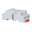 8501NR45 - Schneider Electric 10 Amp 300VAC 14-Pin Double Tier Relay Socket, DIN Rail or Panel Mount, for 8510R Series Relays - Essential Electric Supply