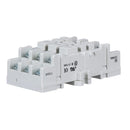 8501NR82 - Schneider Electric 15A 300V AC 11-Pin Double Tier Relay Socket DIN Rail/Panel Mount - Essential Electric Supply