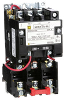 8536SAO12V02S Square D Class 8536 Motor Starter 3 pole 3 phase 600V 9A 110V coil - Essential Electric Supply