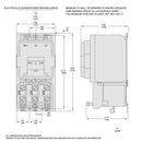 8536SEO1V08 - Square D 90A 208V 3P Non-Reversing NEMA Size 3 Magnetic Motor Starter - Essential Electric Supply