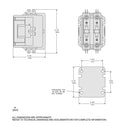 8910DP12V02 - Square D 20 Amp 600 VAC 2-Pole Definite Purpose Contactor 110/120 VAC Coil - Essential Electric Supply