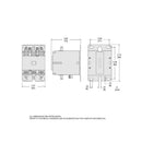 8910DPA43V02 - Square D 40A 3-Pole Definite Purpose Contactor 110/120V Coil Panel Mount - Essential Electric Supply
