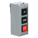 9001BG305 - Square D 5 Amp 600 Volt 3 Pole Motor Control Pushbutton Station NEMA 1 - Essential Electric Supply