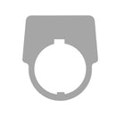 9001KN300 - Schneider Electric 30mm Aluminum Blank Legend Plate, Black Field, Panel Mount - Essential Electric Supply