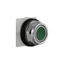 9001KR1G - Schneider Electric Harmony 9001K 30mm Round Green Pushbutton Switch Flush Mount Non-Illuminated Spring Return - Essential Electric Supply