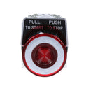 9001KR9RH13 - Square D 30mm Push-Pull Maintained Push Button 600VAC 10A 1NO 1NC - Essential Electric Supply