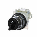 9001KS43BH13 - Schneider Electric 30mm 10A 600VAC 3-Position Selector Switch Type K Metal Bezel - Essential Electric Supply