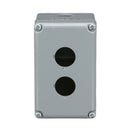 9001KY2 - Square D 30mm Push Button Enclosure, 2-Hole, NEMA 4 & 13, Die Cast Aluminum, Indoor/Outdoor - Essential Electric Supply