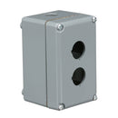 9001KY2 - Square D 30mm Push Button Enclosure, 2-Hole, NEMA 4 & 13, Die Cast Aluminum, Indoor/Outdoor - Essential Electric Supply