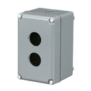 9001KY2 - Square D 30mm Push Button Enclosure, 2-Hole, NEMA 4 & 13, Die Cast Aluminum, Indoor/Outdoor - Essential Electric Supply