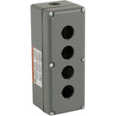 9001KY4 - Schneider Electric Square D 4-Hole Aluminum Empty Control Station Enclosure 30mm Harmony 9001K - Essential Electric Supply