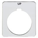 9001KN111SP - Square D 30mm Aluminum Push Button Legend Plate Type K Marked TK