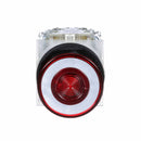 9001SKR9RH13 - Square D 30mm Red Mushroom Head Push-Pull Operator, Non-Illuminated, 600V Motor Control - Essential Electric Supply