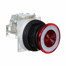9001SKR9RH13 - Square D 30mm Red Mushroom Head Push-Pull Operator, Non-Illuminated, 600V Motor Control - Essential Electric Supply
