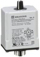 9050JCK23V20 Square D Type JCK Timing Relay Off Delay 0.6-60 Sec 10A 240VAC/120VAC/110VDC - Essential Electric Supply