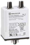 9050JCK51V20 Square D Type JCK Timing Relay 10A 240/120 VAC 110 VDC Adjustable 0.1-10s - Essential Electric Supply
