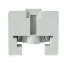9080GH10 - Square D Terminal Block End Clamp for 9080GH Mounting Track, NEMA Sectional, Screw-On Mounting - Essential Electric Supply