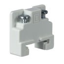 9080GH10 - Square D Terminal Block End Clamp for 9080GH Mounting Track, NEMA Sectional, Screw-On Mounting - Essential Electric Supply