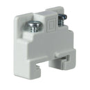 9080GH10 - Square D Terminal Block End Clamp for 9080GH Mounting Track, NEMA Sectional, Screw-On Mounting - Essential Electric Supply