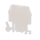 9080GM6B - Square D Terminal Block End Barrier for 9080GM6/GR6, 60A, Natural, 35mm Din Rail Mount - Essential Electric Supply
