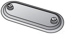 970 OZ/Gedney Crouse-Hinds Series Condulet Form 7 Wedge Nut Cover Sheet Steel 3-1/2" or 4" - Essential Electric Supply
