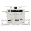 9999D01 - Square D Auxiliary Contact Block 1NC 5A 600V AC Motor Control - Essential Electric Supply