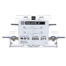 9999D11 - Square D 600VAC 5A 1NO/1NC Auxiliary Contact Block for DPA Series Contactors - Essential Electric Supply
