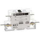 9999D20 Square D Class 9999 Auxiliary Contact - Essential Electric Supply