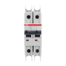 SU202M-K15 - ABB 15A 2 Pole Miniature Circuit Breaker K-Curve 10kA Interrupt 277/480Y VAC DIN Rail
