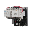 A210M0CAC - CUTLER HAMMER - EATON A200 NEMA Motor Control Starter, Reversing Starter, Horizontal design, 120V/60Hz, 110V/50Hz coil voltage, three pole, 18A - Essential Electric Supply