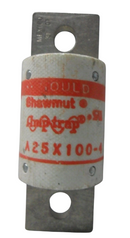 A25X100-4 Mersen Amp-Trap Low Voltage Fuse
 250V  100A Fuse - Essential Electric Supply