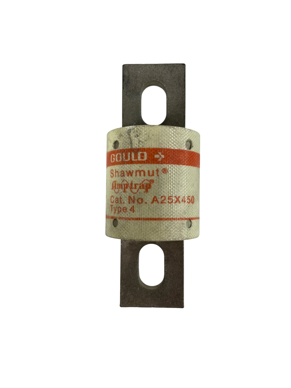 Mersen A25X450-4 450A 250V Semiconductor Fuse Bolt-In Amp-Trap Class ...