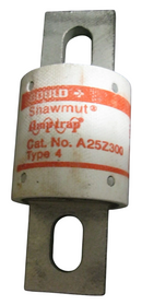 A25Z300-4 Ferraz Shawmut Amp-Trap Low Voltage Fuse
 300V  300A Fuse - Essential Electric Supply